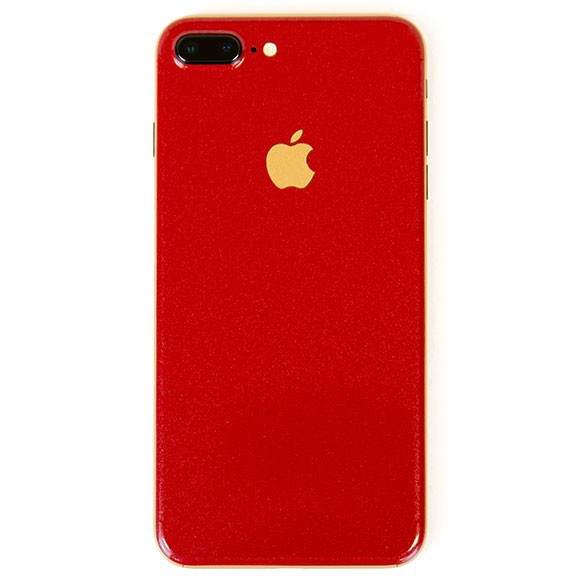 Skin dán đỏ trơn iphone 8 plus