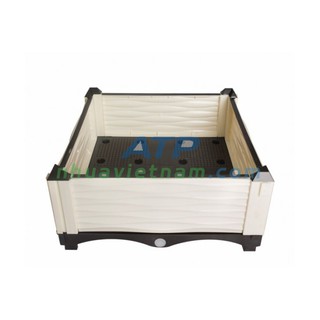 chậu trồng cây thông minh kích thước 50x50x23 siêu đẹp hàng việt nam