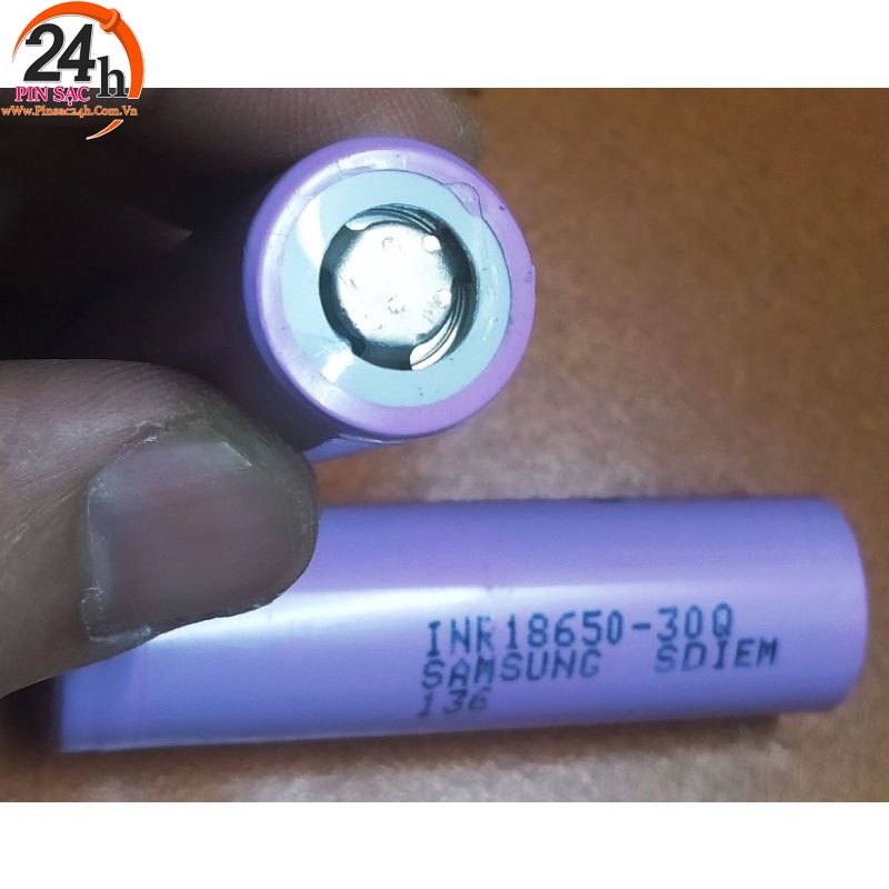 PS24. Cell Pin 18650 Samsung 30Q Tháo Khối Chính Hãng 100%