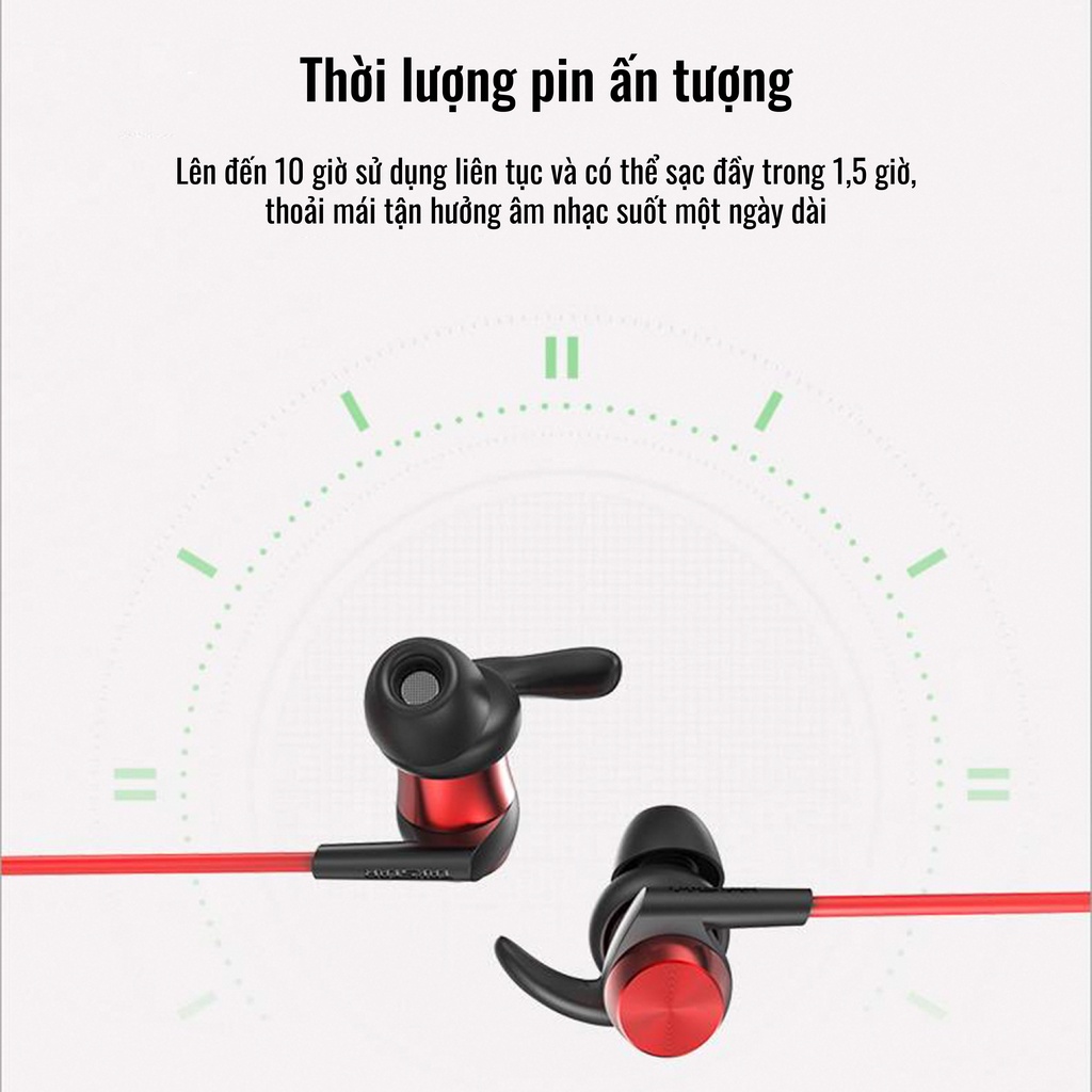 Tai Nghe Bluetooth Không Dây Đeo Cổ Thể Thao Takstar DW1 Chính Hãng Cao Cấp Nghe Nhạc Xem Phim Chơi Game Bảo Hành 1 Năm
