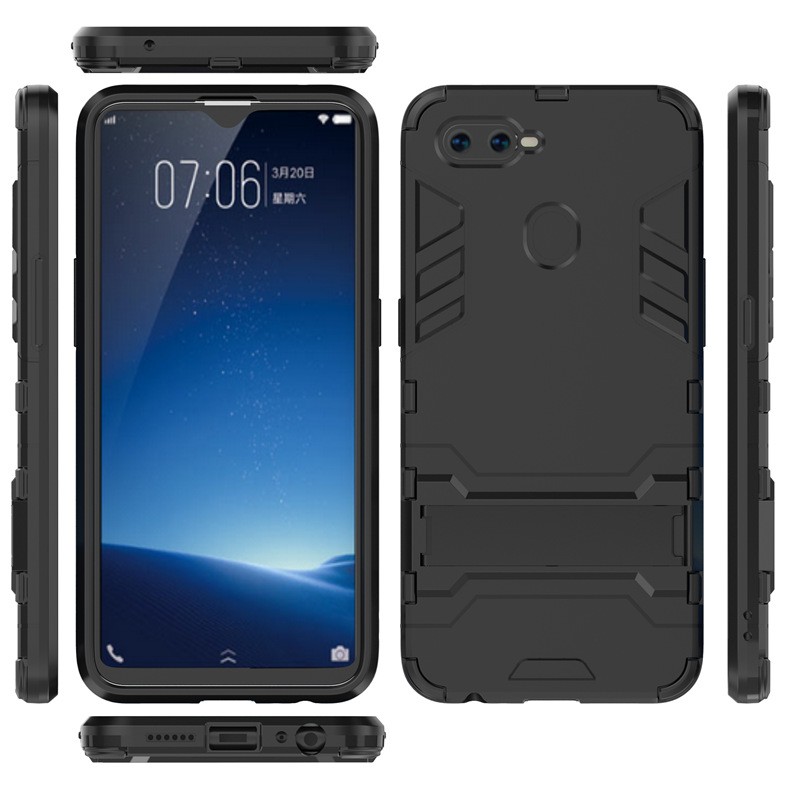 Oppo F9, Ốp lưng chống sốc cao cấp, chân chống lưng máy tiện lợi | BigBuy360 - bigbuy360.vn