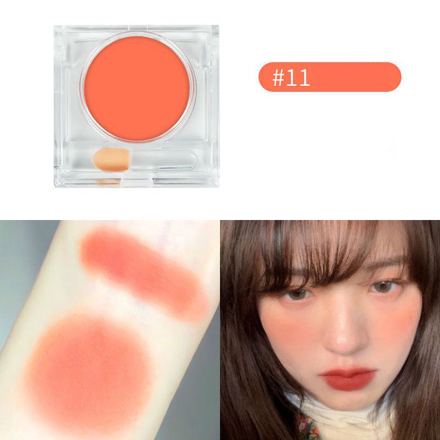 [Hàng mới về] Phấn má hồng mini dưỡng ẩm chống nước trang điểm tự nhiên làm đẹp phong cách Hàn Quốc