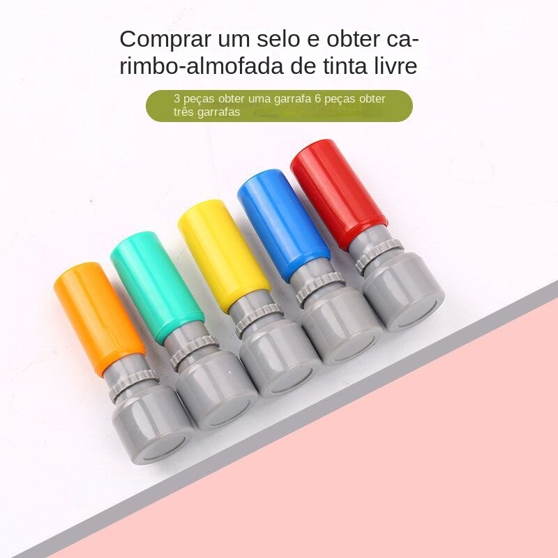 Bộ Con Dấu Hình Ngôi Sao Năm Cánh Dễ Thương Xinh Xắn Dành Cho Trẻ Em