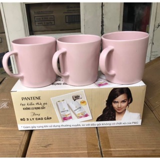 Bộ 3 ly sứ cao cấp - quà từ Pantene