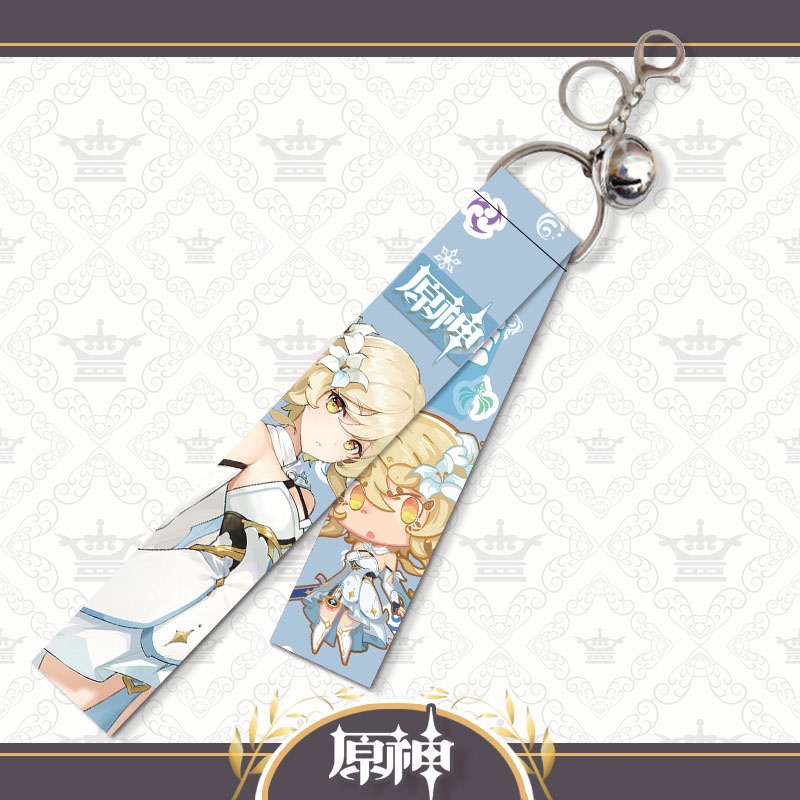 Móc Khóa Dây Ruy Băng Đáng Yêu