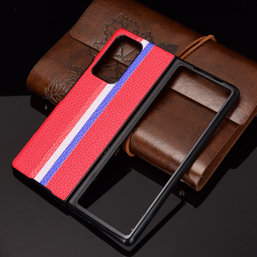 Ốp điện thoại da chống sốc bảo vệ cho Samsung Galaxy Z Fold 2 5G