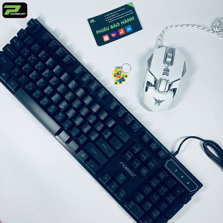 Chuột Chuyên Game Dragon + Bàn Phím Chơi Game Forev LED 7 Màu Đỉnh Cao | BigBuy360 - bigbuy360.vn