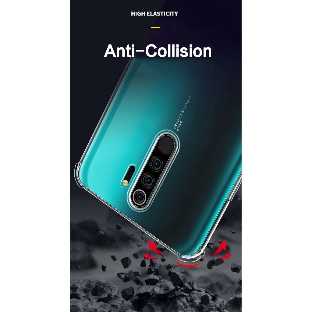 Ốp điện thoại TPU silicone dẻo chống sốc cho Xiaomi Redmi Note 8 Pro