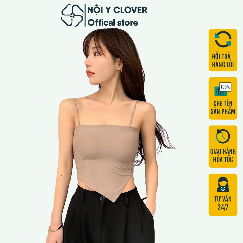 Áo Lót Nữ Su Mền Mịn Thoáng Mát. Áo Bra Nâng Ngực 2 Dây Dáng Dài Định Hình Vòng 1 - 8136