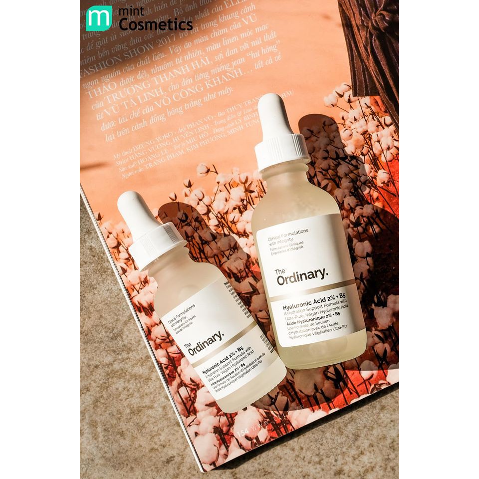 [Mã COS1904 giảm 8% đơn 300K] Serum cấp nước và hồi phục da The Ordinary Hyaluronic Acid 2% + B5 | BigBuy360 - bigbuy360.vn