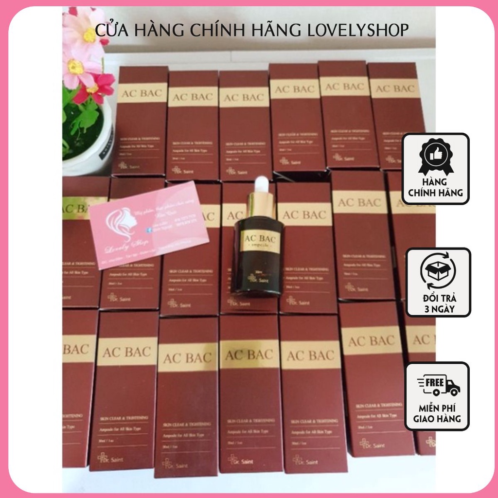 Tinh chất giảm mụn AC BAC serum, thần dược 30ML