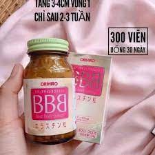 tăng vòng 1 Orihiro BBB Best viên uống nở ngực săn chắc ngực nâng ngực chống chảy xệ hồng nhũ hoa tăng size vòng 1