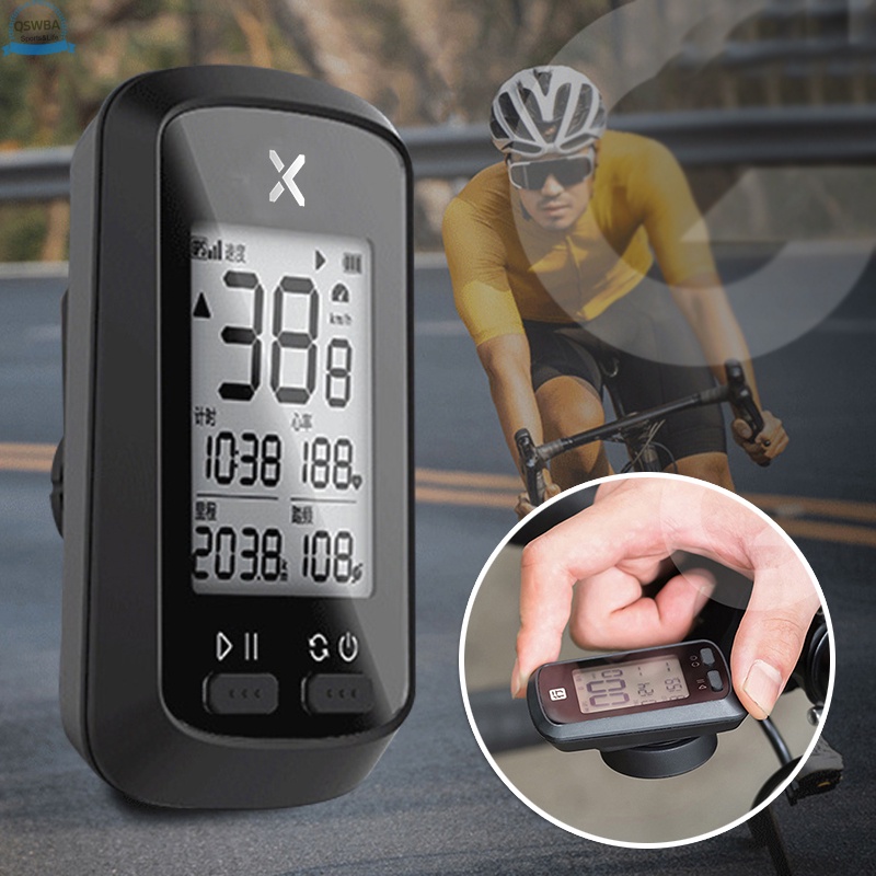 Đồng Hồ Đo Tốc Độ Thông Minh Chống Nước Kết Nối Bluetooth Cho Xe Đạp Leo Núi