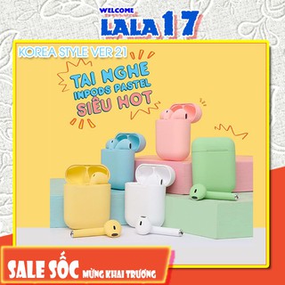 Tai nghe Bluetooth Không Dây INPODS i12 TWS Combo Vỏ ốp lưng Case Airpod Airpods Pro 1 2 Iphone - lala17