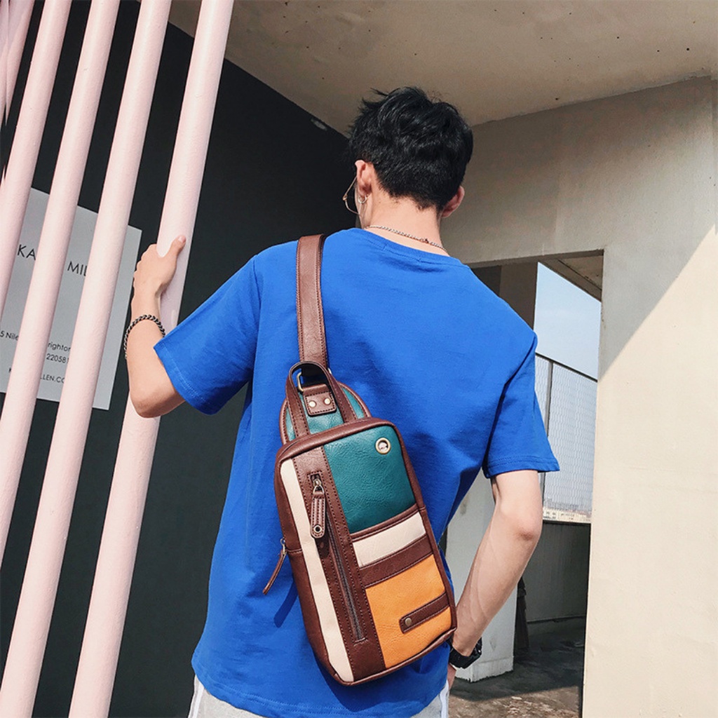 Túi Đeo Chéo, Túi Đeo Chéo Da Nam Nữ Unisex Thời Trang BG32 | BigBuy360 - bigbuy360.vn