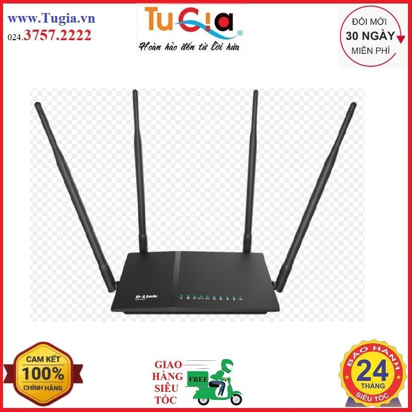 Bộ Phát wifi băng tần kép hiệu suất cao DLink DIR 825+