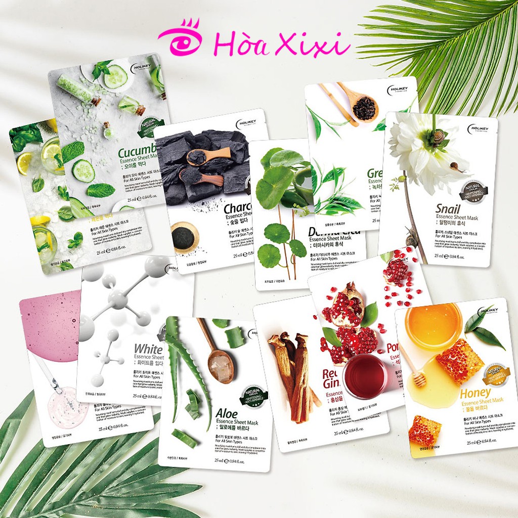 Mặt Nạ Dưỡng Da Holikey Hàn Quốc Essence Sheet Mask 25ml