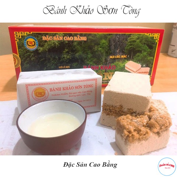 Bánh Khảo Sơn Tòng (nhân thịt) Cao Bằng 1 Hộp 10 Phong _ 00025