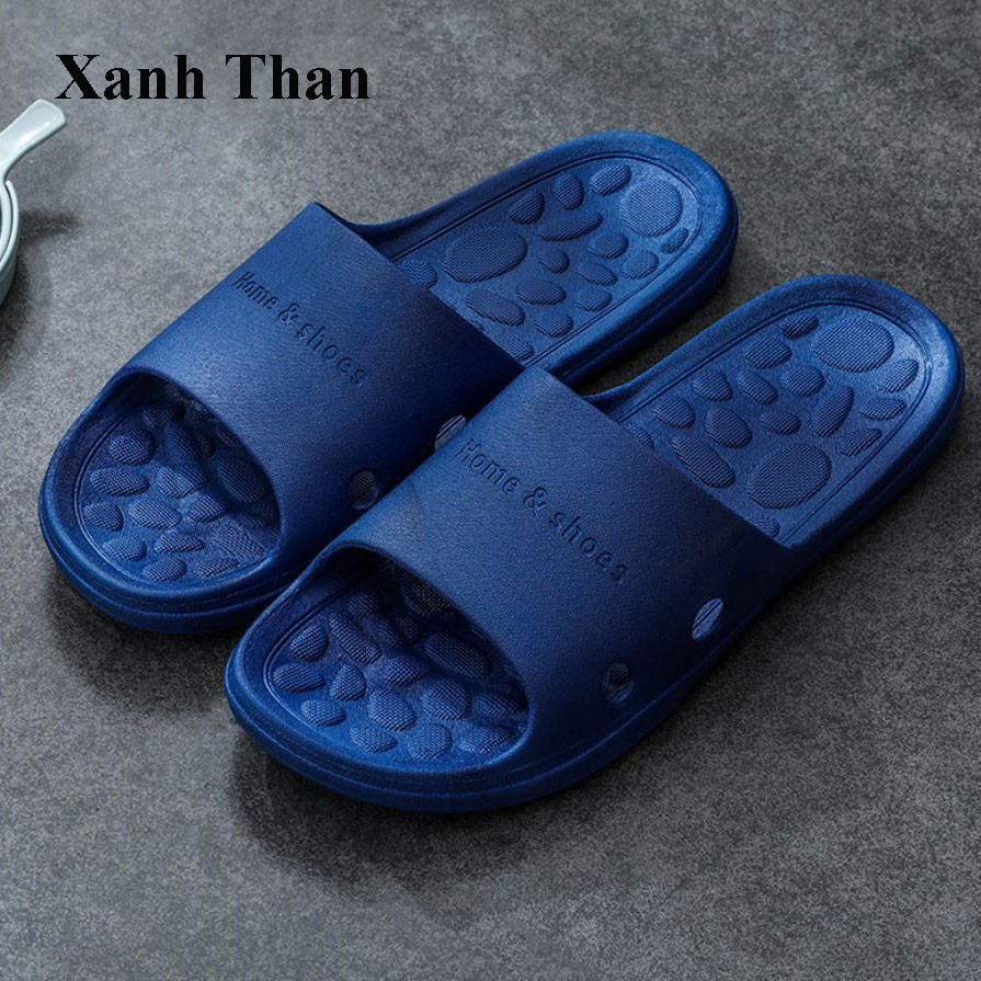 (BUUU DINH) DÉP CAO SU ĐI TRONG NHÀ, VĂN PHÒNG, NHÀ TẮM HOME &amp; SHOE