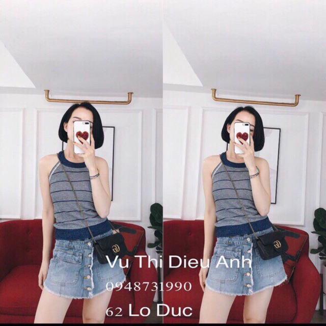 Áo yếm len mtg xinh yêu