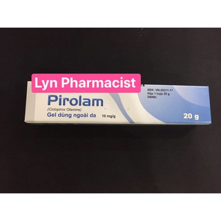 Gel bôi nấm Pirolam gel 20g