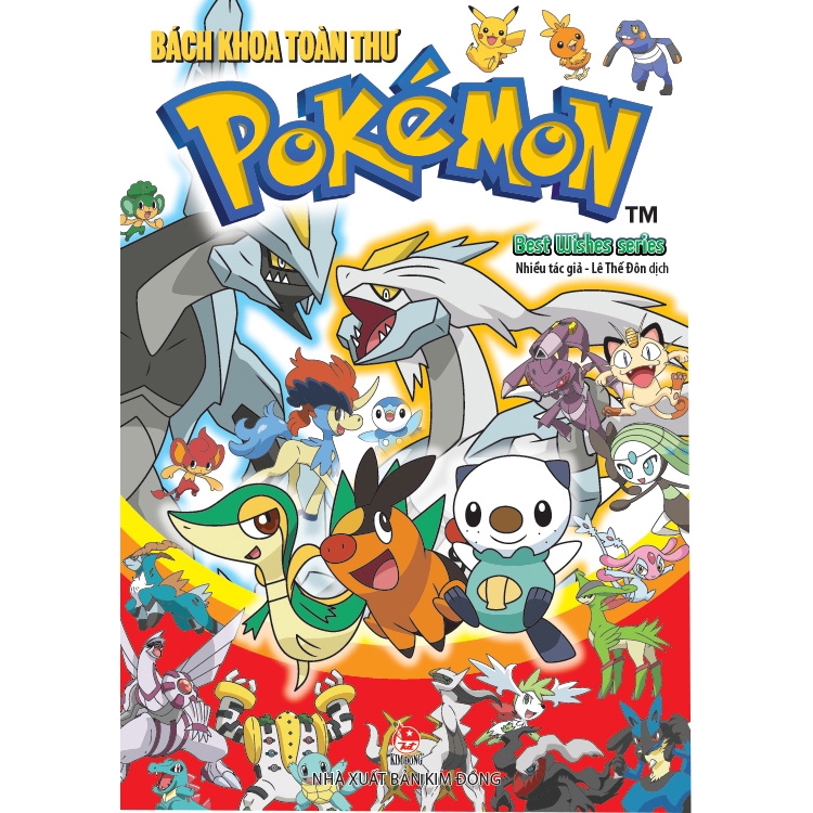 Sách - Bách Khoa Toàn Thư Pokémon - Best Wishes Series