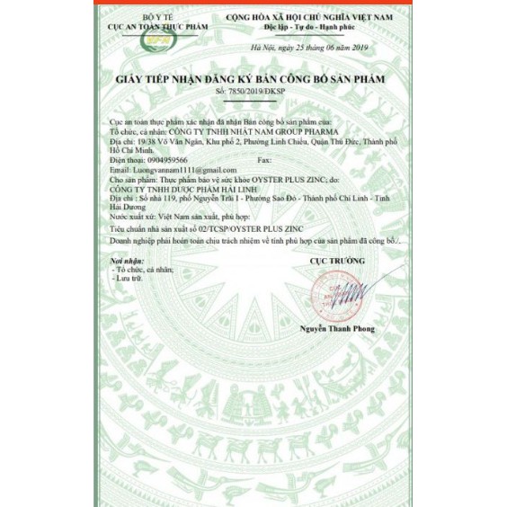 [SALES SỐC] TINH CHẤT HÀU OYSTER PLUS GOODHEALTH, 60 VIÊN | Thế Giới Skin Care