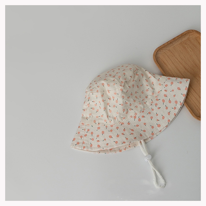 Mũ Tai Bèo Chống Nắng Họa Tiết Hoa Thời Trang Xuân Hè Cho Bé