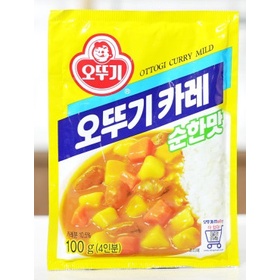 Bột cà ri Hàn Quốc không cay 100g - 카레 순한맛