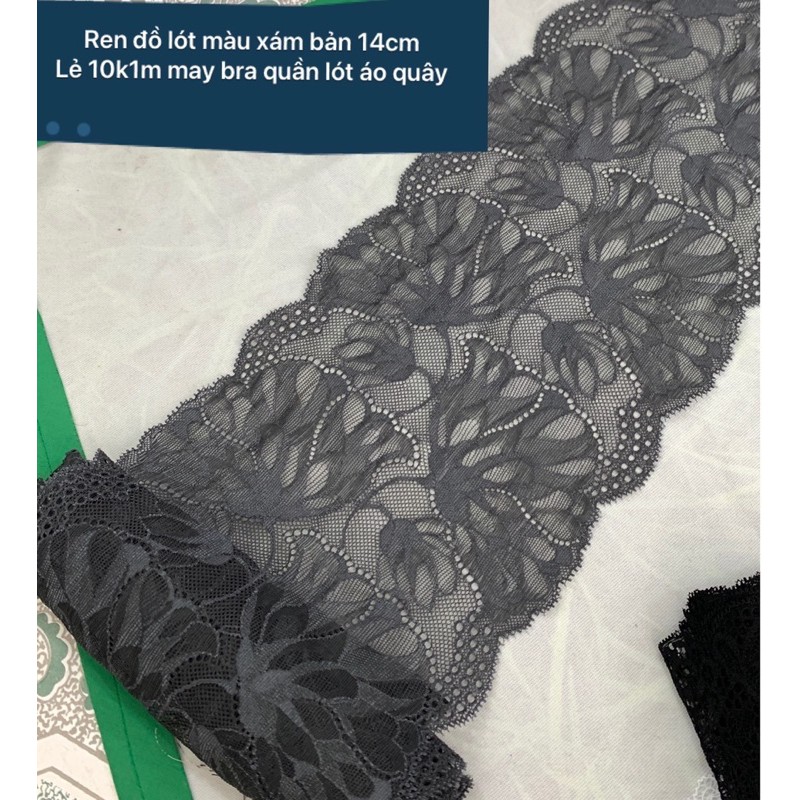 Vải Ren may Đồ lót, Đồ ngủ Chỉ 10k.1m ( bản từ 12 tới 20cm) | BigBuy360 - bigbuy360.vn