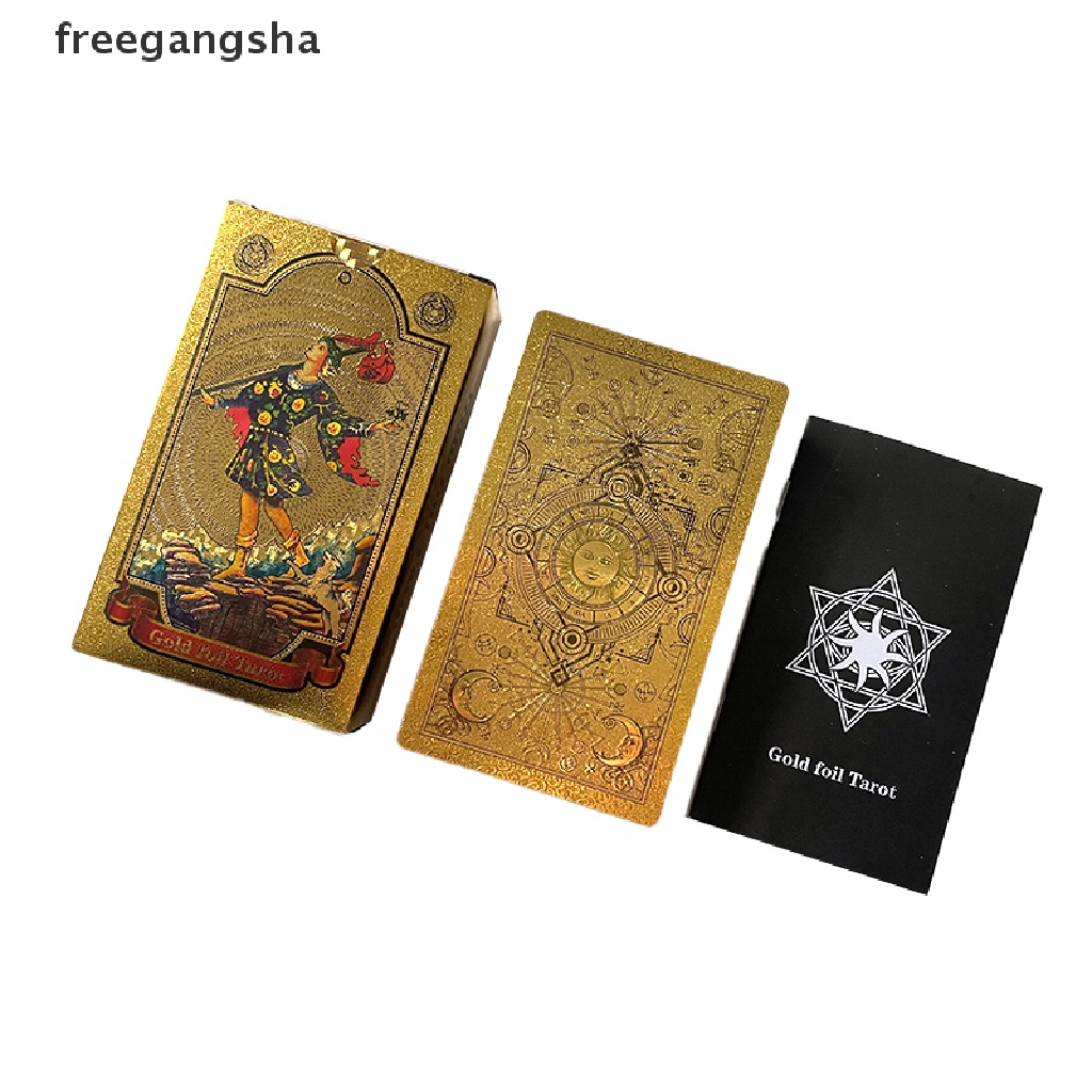 Bài tarot mạ đồng PVC chống thấm nước chống mài mòn chất lượng cao