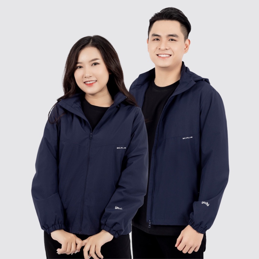 Áo Gió YODY Nữ 3C Plus Năng Động Ấm Áp Cản Gió Có Mũ AKN5040