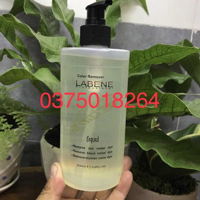 Gel chùi màu nhuộm dính da đầu Labene Silk Stain Remover 500ml(2023)