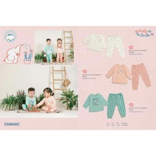 Bộ dài cài vai garden cho bé/ bst 2020