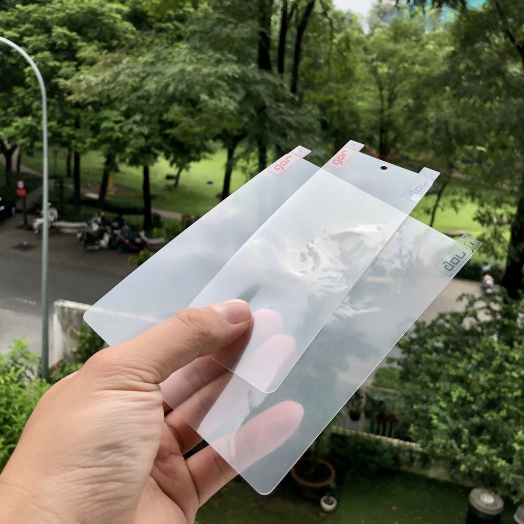 Bộ Dán Dẻo GOR Dành Cho Samsung Galaxy Z Fold 3 5G, Galaxy Z Fold 4 5G 1, Mặt Trong, 1 Mặt Ngoài - Hàng Chính Hãng