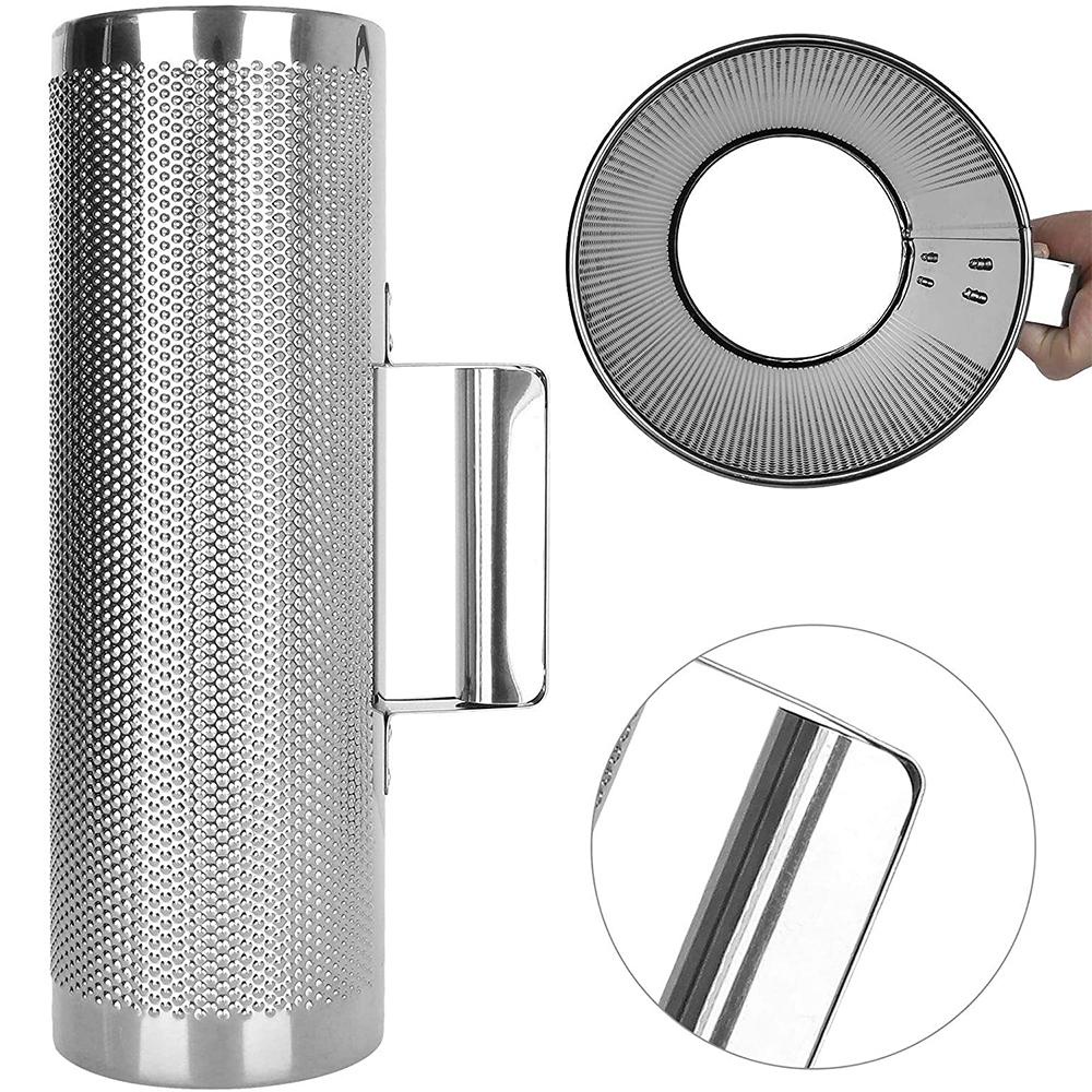 PISTA Dụng Cụ Lắc Cát Cầm Tay Hình Trụ Bằng Kim Loại Màu Đen