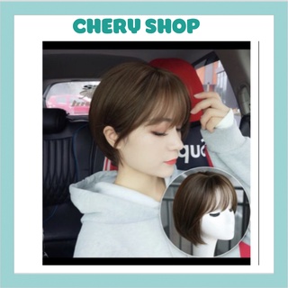 Tóc giả cao cấp 💄 FREESHIP 💄 nguyên đầu tomboy kute tặng kèm lưới trùm