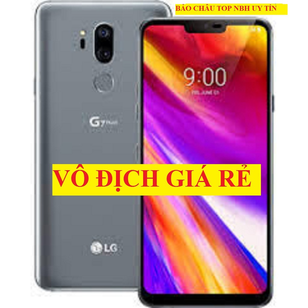 điện thoại LG G7 ThinQ ram 4G rom 64G mới (màu Bạc), chơi LIÊN QUÂN mướt
