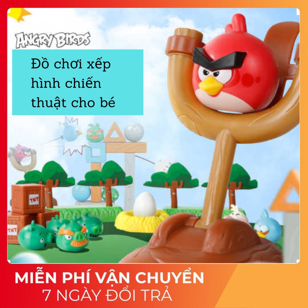 [RẤT VUI] Bộ đồ chơi Angry Birds chú chim nổi giận đồ chơi giải trí trẻ em, rèn luyện trí tuệ cho bé