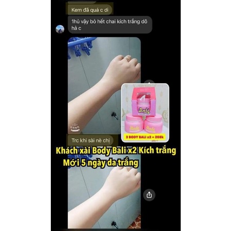 COMBO 3 HỦ KEM BODY BALI