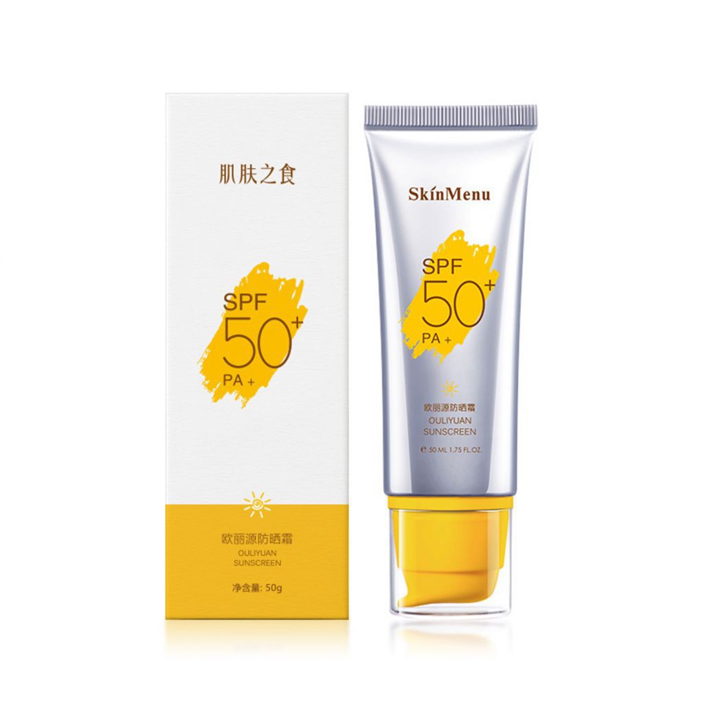 VN (Hàng Mới Về) Kem Chống Nắng Spf50 Pa + + + Dưỡng Ẩm Kiểm Soát Dầu Chống Lão Hóa Làm Trắng Da