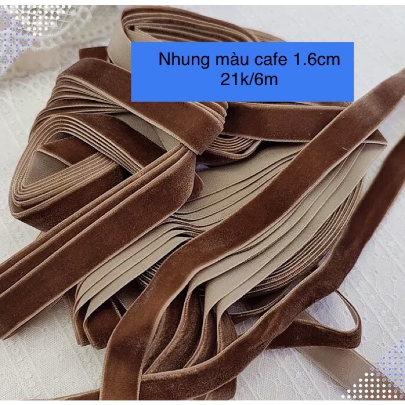 4m ruy băng nhung 1cm