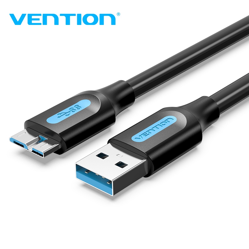 Cáp Sạc Điện Thoại / Đồng Bộ Ổ Cứng Micro B Vention USB 3.0 Tốc Độ Cao 5Gbps 2A