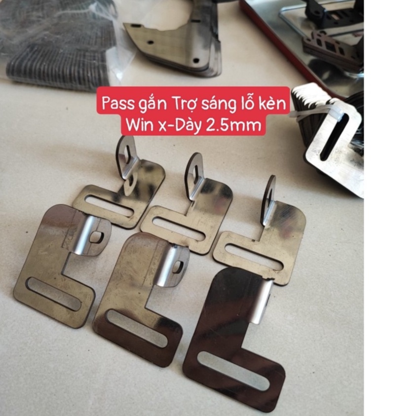 Pát Gắn Trợ Sáng Hốc Kèn Winner X chất liệu Inox 304
