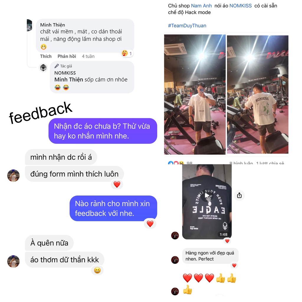 Áo Oversized Eagle - Push Your Limits 𝐋𝐎𝐂𝐀𝐋 𝐁𝐑𝐀𝐍𝐃 được ae gymer tin tưởng.