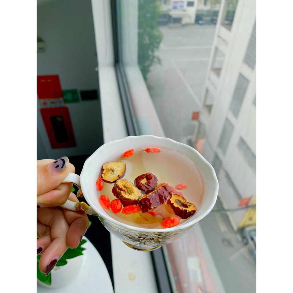 Trà long nhãn mix với táo đỏ và kỷ tử Mộc Hương Sơn gói 10Gr