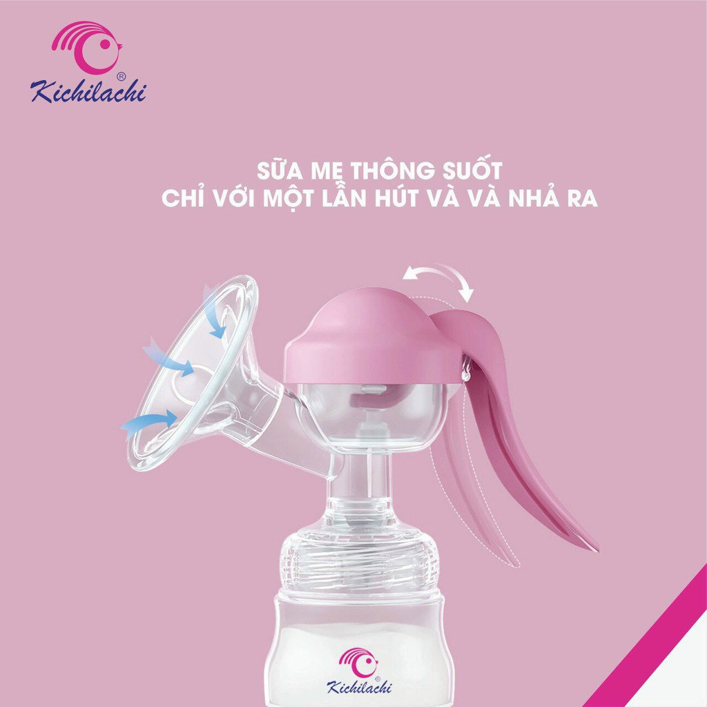 [FREESHIP] Máy hút sữa cầm tay, vắt sữa bằng tay KICHILACHI CAM KẾT CHÍNH HÃNG