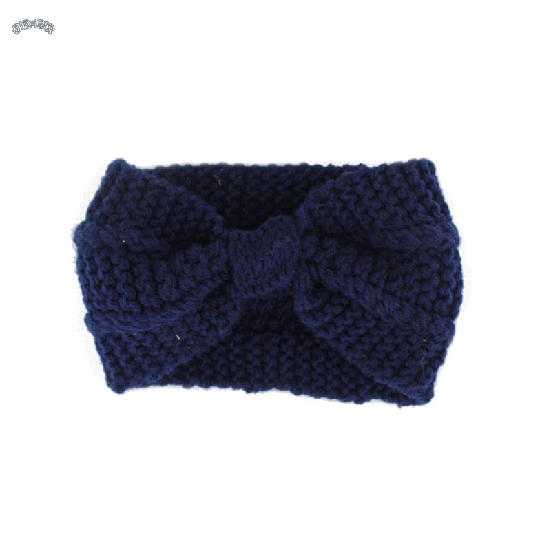 Băng Đô Đính Nơ Thời Trang Mùa Đông Cho Nữ