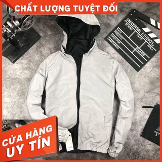 Hàng nhập khẩu - áo khoác gió mặc được 2 mặt cho cả nam và nữ - áo khoác dù chống nước, chống tia uv - hàng nhập khẩu