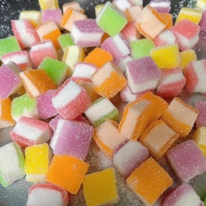 Kẹo dẻo trái cây phủ đường - giá sỉ 100g / 250g / 500g